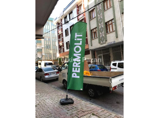 OLTA BAYRAK YELKEN BAYRAK PLAJ BAYRAĞI BEYLİKDÜZÜ