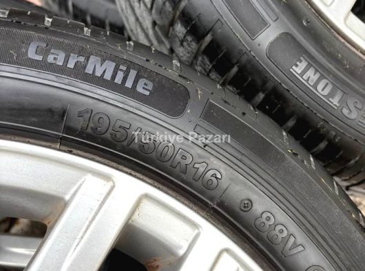 5x100 POLO DURBAN JANT LASTİK TAKIMI 195/50/16