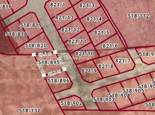 BOR-KEMERHİSAR KAVŞAĞINA YAKIN ÖNÜ AÇIK 660 m2 YATIRIMLIK ARSA