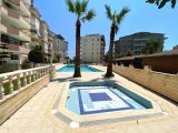 Alanya Konaklı'da denize sıfır lüks 2+1-110 m2 ful tadilatlı lux daire