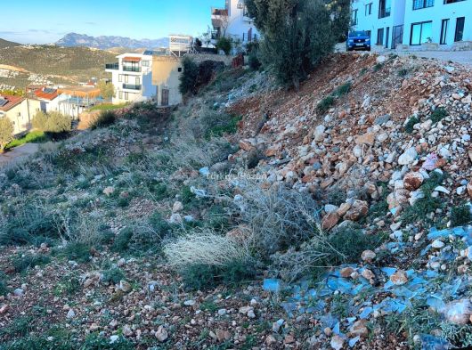 Kalkan Körderede Full Deniz Manzaralı 836 m² İmarlı Arsa 
