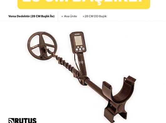 RDR DEEP PRO GOLD-18 KHZ DEDEKTÖR 22/27/32 cm BAŞLIK SEÇENEKLİ