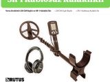 RUTUS VERSA MULTİ FREKANS DEDEKTÖR   28 cm Başlık SR1 Kablosuz kulaklıklı paketi
