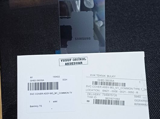 Samsung Galaxy S26 Orjinal Sıfır Pil Kapağı