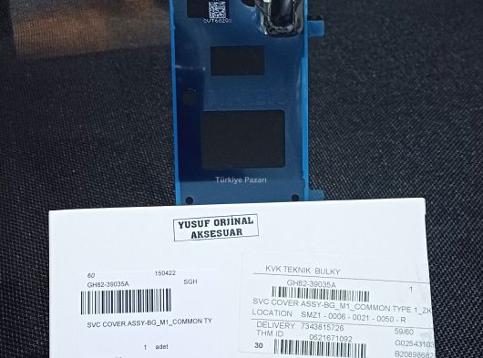 Samsung Galaxy S26 Orjinal Sıfır Pil Kapağı