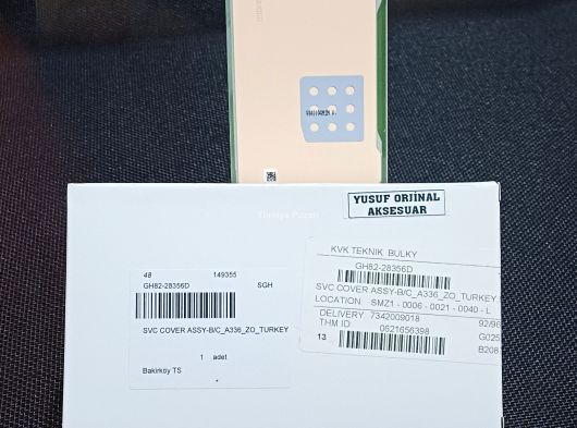 Samsung Galaxy A33 Orjinal Sıfır Pil Kapağı