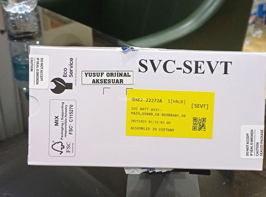Samsung Galaxy S20 Ultra Orjinal Sıfır Batarya