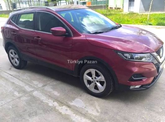 2018 model 2019 çıkışlı Nisan QashQai tekna paket otomatik vites dizel km 82 hatasız boyasız