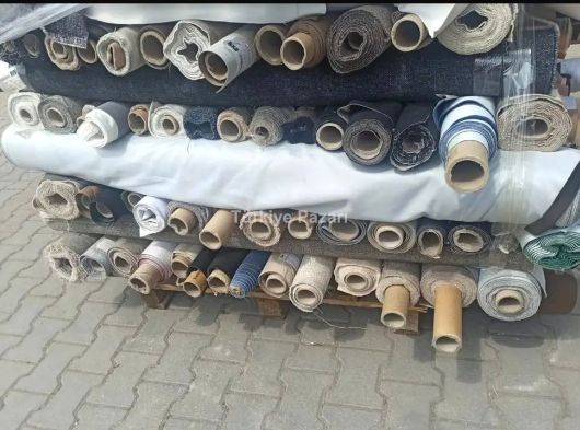 ACİL SATILIK kaliteli kiloluk koltuk döşeme kumaşları toplam 2 ton