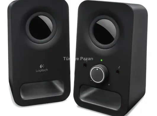 LOGITECH 6W, 1+1, Kulaklık Jaklı, Kompakt, Stereo, Speaker (Siyah)