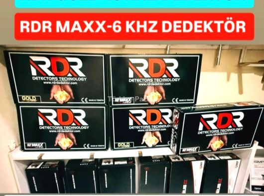RDR GOLD-18 KHZ  veya RDR DEEP PRO MAXX-6 KHZ DEDEKTÖR