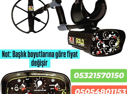 RDR DEEP PRO GOLD-18 KHZ DEDEKTÖR 22/27/32 cm BAŞLIK SEÇENEKLİ