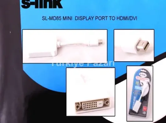 S-LINK SL-MD85 Mini Display To Dvı (15cm-15cm)