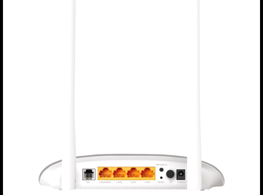 TP-LINK TD-W9950, 4 Port, 2.4Ghz Wifi, 300Mbps, 2xAnten, VDSL2, ADSL2 MODEM