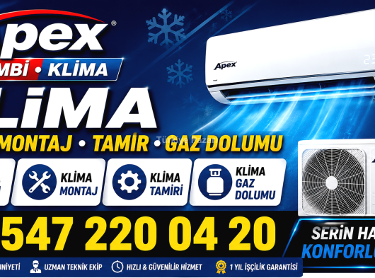 ÇANKAYA KLİMA SERVİSİ | KLİMA TAMİRİ | KLİMA BAKIMI | APEX KLİMA