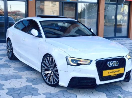 2012 yeni 13 LED'li KASA AUDİ A5 2.0 TDI SLİNE DEGİŞENSİZ 177 LİK YENİ KASA FUL HAREKETLİ KOLTUK BEL