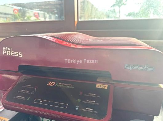 Heat press 3d baskı makinesi