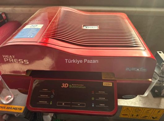 Heat press 3d baskı makinesi