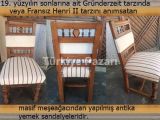 VİNTAGE ÖZEL TASARIM NADİDE 2 adet sandalye beylerbeyi yalı ürünü