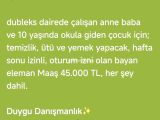 kafeteryamızda görevlendirilmek üzere bizimle birlikte garson 
