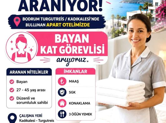 Kat Görevlisi Aranıyor