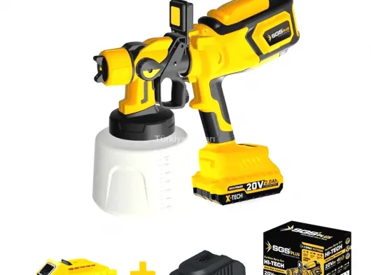 Sgs 5460 Akülü Boya Tabancası 1X2.0 Akülü