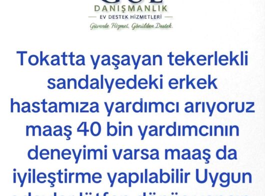 Yardımcı arıyoruz