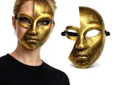 Kırmızı Dantel Masquerade Maskesi 9 No