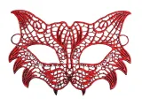 Kırmızı Dantel Masquerade Maskesi 8 No