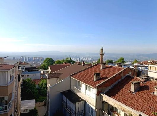 BURSA YILDIRIM MOLLAARAP MAHALLESİ'NDE ŞEHİR MANZARALI 2+1 SATILIK DAİRE
