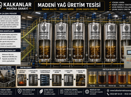 small waste car oil distillation machine making kalkanlar makina mühendislik