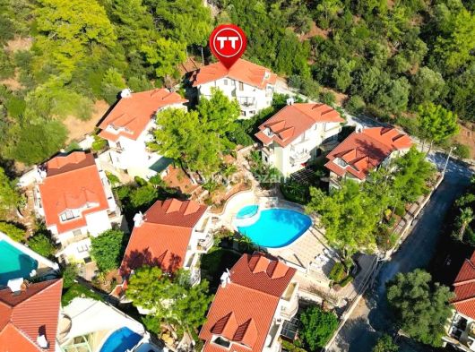 TT EMLAK MARMARİS ARMUTALANDA 3+1 BAHÇELİ HAVUZLU DUBLEKS DAİRE