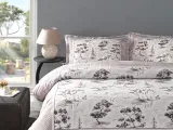 Özdilek Çift Kişilik Ranforce Nevresim Takımı Toile de Jouy Pudra