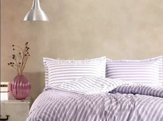 Silky İpek Çift Kişilik Nevresim Takımı Bej