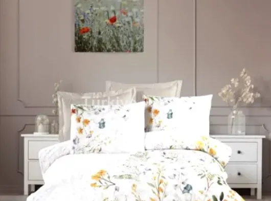 Fiora Marble Çift Kişilik Nevresim Takımı