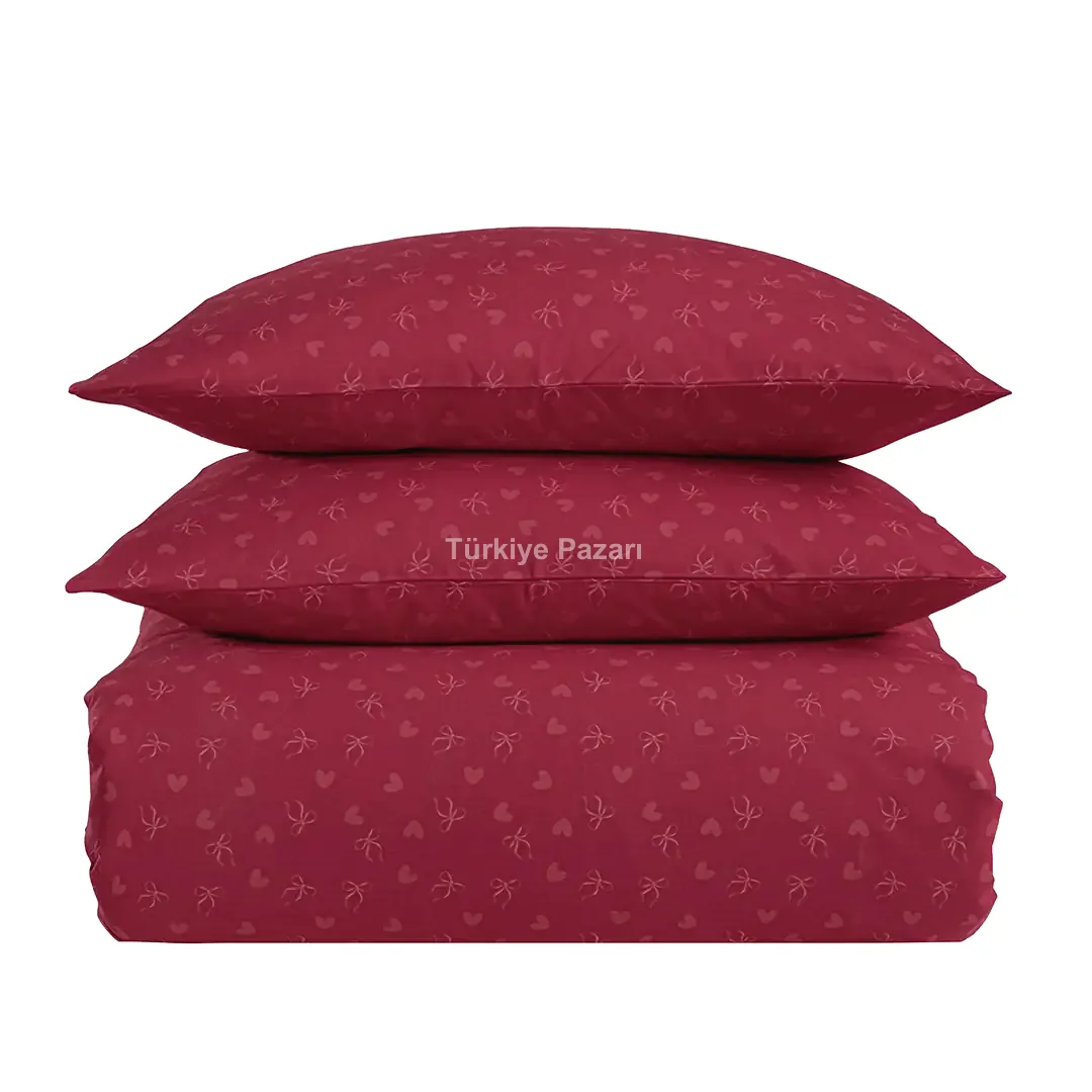 Prive Cherry Çift Kişilik Nevresim Takımı