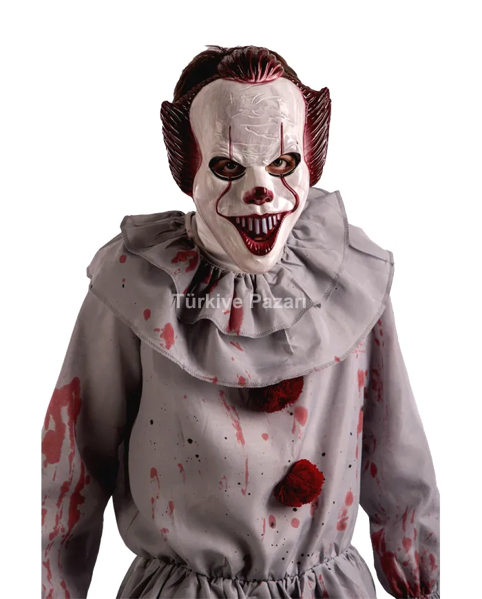 Plastik Joker Maskesi Killer Palyaço Maskesi
