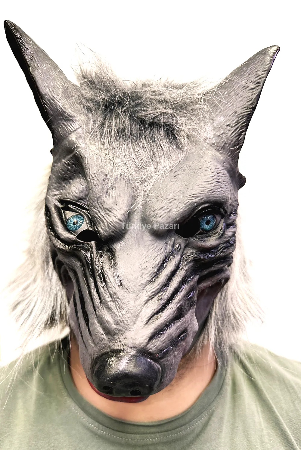 Boyanabilir Surat Model Maske – Lastikli | Kendin Tasarla