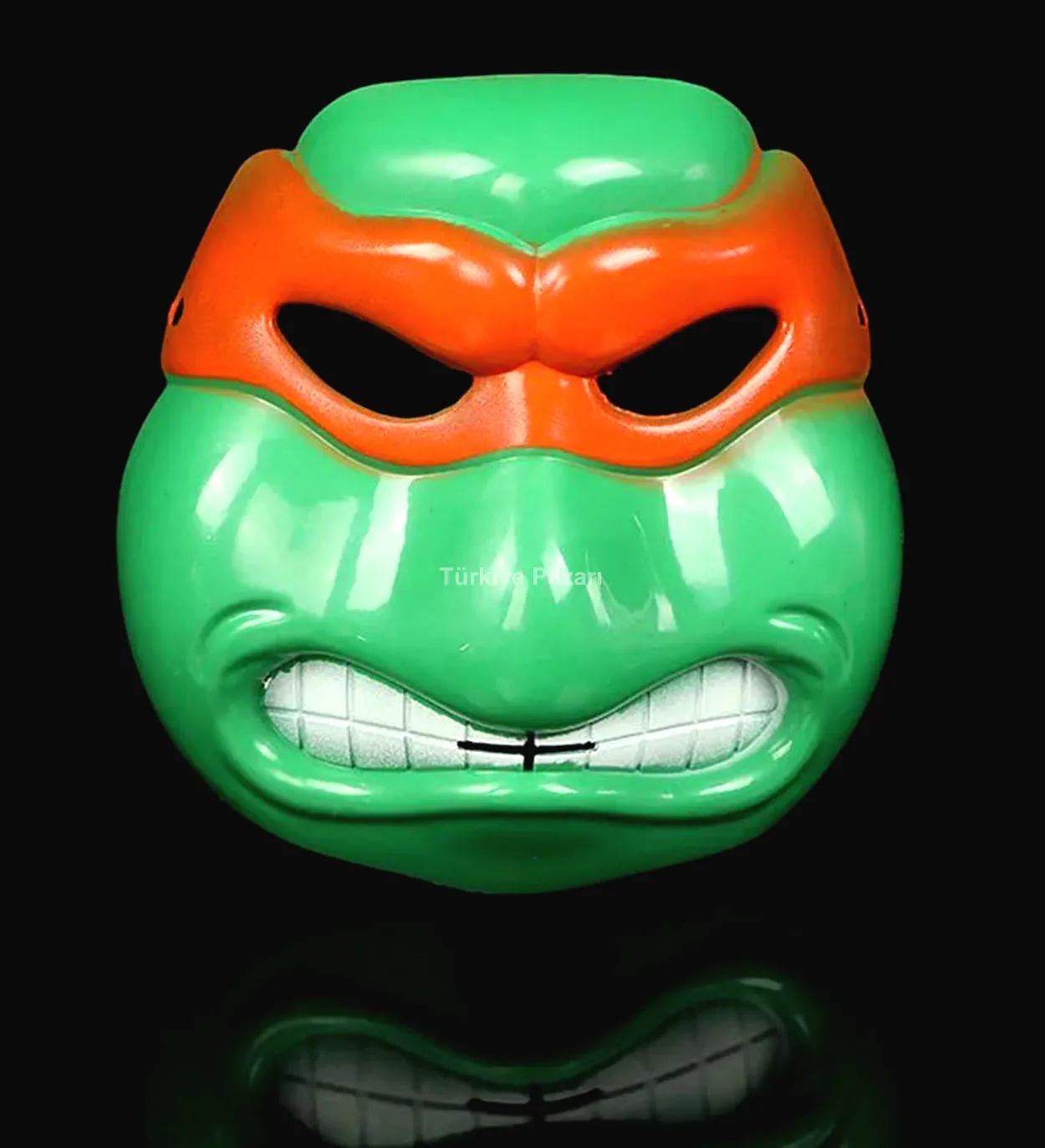 Ninja Kaplumbağalar Maskesi Michelangelo