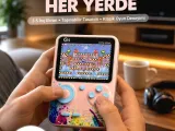 3 İnç Ekran 500 Oyunlu Game Box Mini Taşınabilir Oyun Konsolu