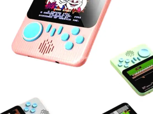 3.5 İnç Mini Atari Taşınabilir Oyun Konsolu 666 Adet Retro Oyun Yeni Nesil