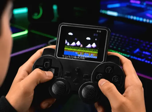 Şarjlı Kablosuz PS4 Oyun Kolu Titreşimli Hassas Kontrol