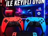 Kompakt ve Hafif Retro Oyun Konsolu 1000 Klasik Oyun Dahil