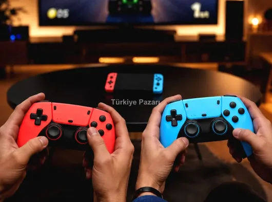 Kablosuz Retro Oyun Konsolu HDMI TV Bağlantılı Çift Gamepad Seti