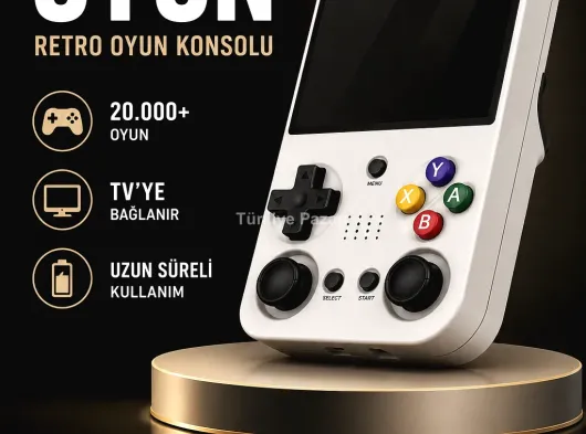 20.000 Oyunlu Retro El Konsolu Taşınabilir Oyun Cihazı