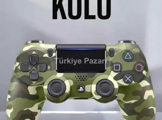 PS4 Oyun Kolu Kamuflaj Desenli Joystick