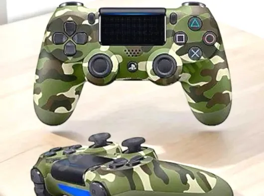 Kamuflaj Desenli Joystick PS4 Oyun Kolu