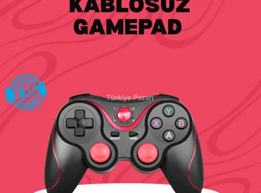 Titreşim Motorlu Oyun Kolu – Gerçekçi Geri Bildirim ve Etkileşim