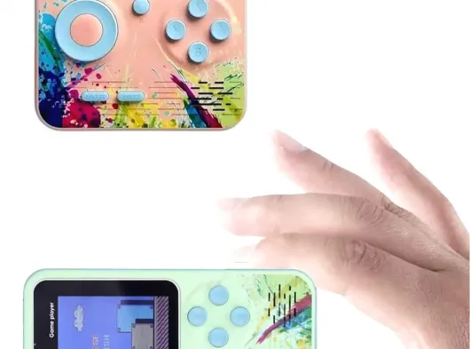 Game Box Oyun Konsolu 500 Retro Oyunlu Mini Taşınabilir 3 İnç