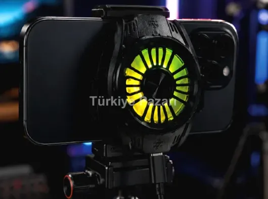 Manyetik Bağlantılı Çift Type-C Girişli Telefon Soğutucu